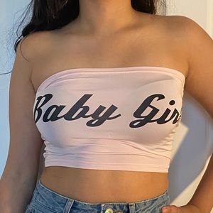 Baby girl tube top
